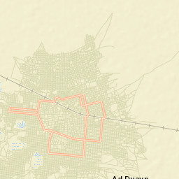 El Daein Street Map