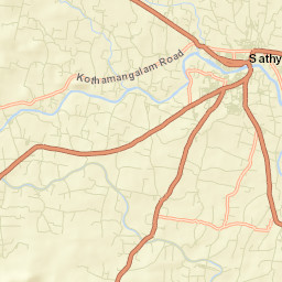 Sathyamangalam Street Map