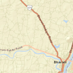 Bhavani Street Map