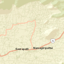 Namagiripettai Street Map