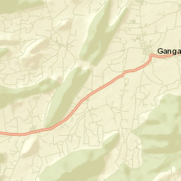 Gangavalli Street Map