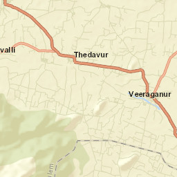 Viraganur Street Map