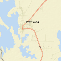 Prey Veng Street Map