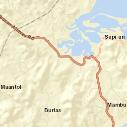 Burias Street Map