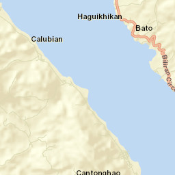 Calubian Street Map