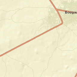 Bougouni Street Map