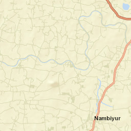 Nambiyur Street Map