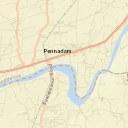 Pennadam Street Map