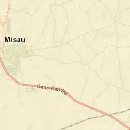 Misau Street Map