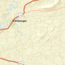 Sirumugai Street Map