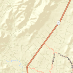 Amphoe Bang Saphan Street Map
