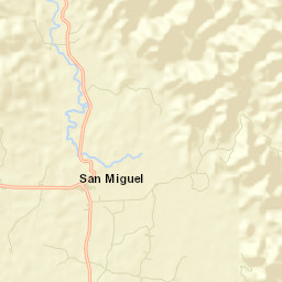 San Miguel Street Map