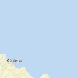 Cárdenas Street Map