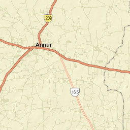 Annur Street Map