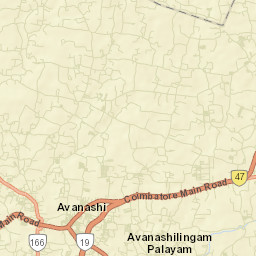 Avinashi Street Map