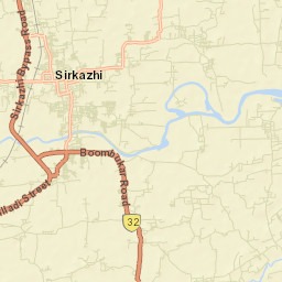 Sirkazhi Street Map