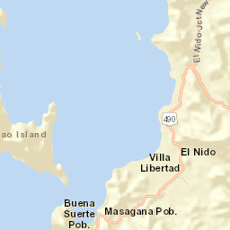 El Nido Street Map