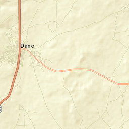 Dano Street Map