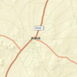Kandi Street Map