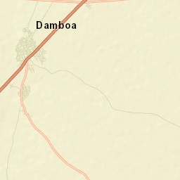 Damboa Street Map