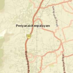 Periyanayakkanpalaiyam Street Map