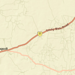 Ariyalur Street Map