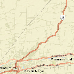 Mayiladuthurai Street Map