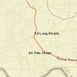 Huyện Bến Cầu Street Map