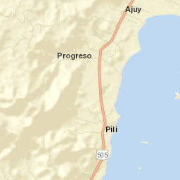Ajuy Street Map