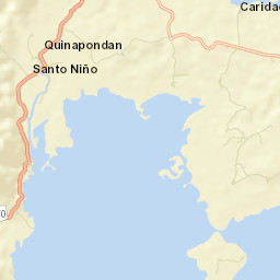 Quinapondan Street Map