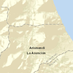 La Asunción Street Map
