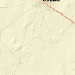 Kolondiéba Street Map