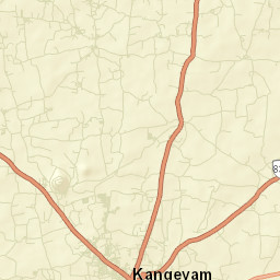 Kangayam Street Map
