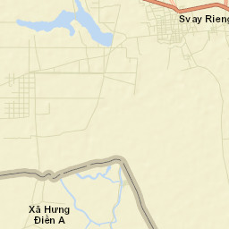 Svay Rieng Street Map