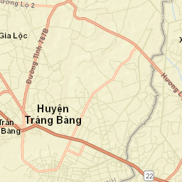Huyện Trảng Bàng Street Map
