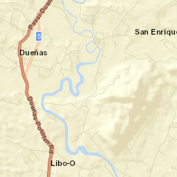 Dueñas Street Map