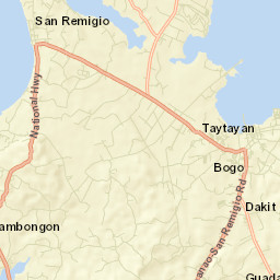 Cayang Street Map