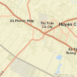 Củ Chi Street Map