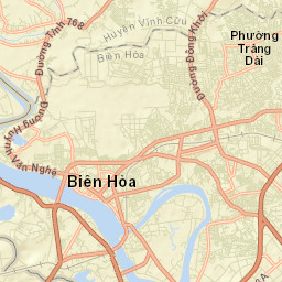 Biên Hòa Street Map