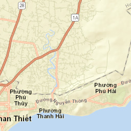 Thành Phố Phan Thiết Street Map