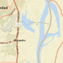 Malambo Street Map