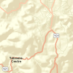 Télimélé Street Map