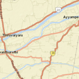 Ayyampettai Street Map