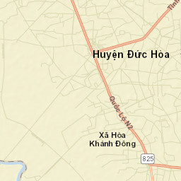 Huyện Đức Hòa Street Map