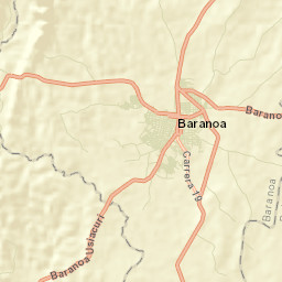 Baranoa Street Map