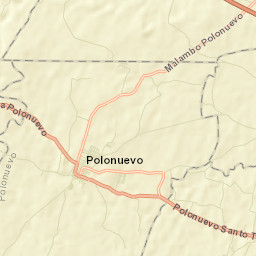 Polonuevo Street Map