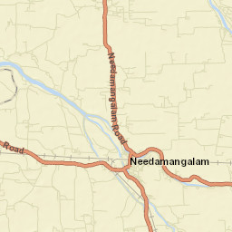 Needamangalam Street Map