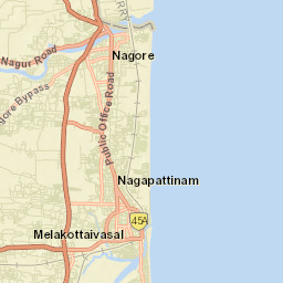 Negapatam Street Map
