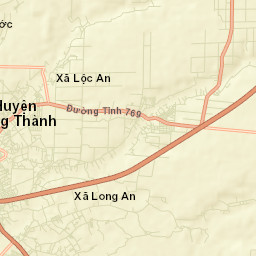 Huyện Long Thành Street Map