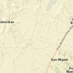 San Miguel Street Map